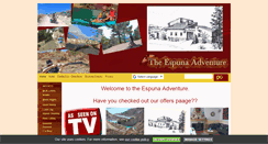 Desktop Screenshot of espuna-adventure.com